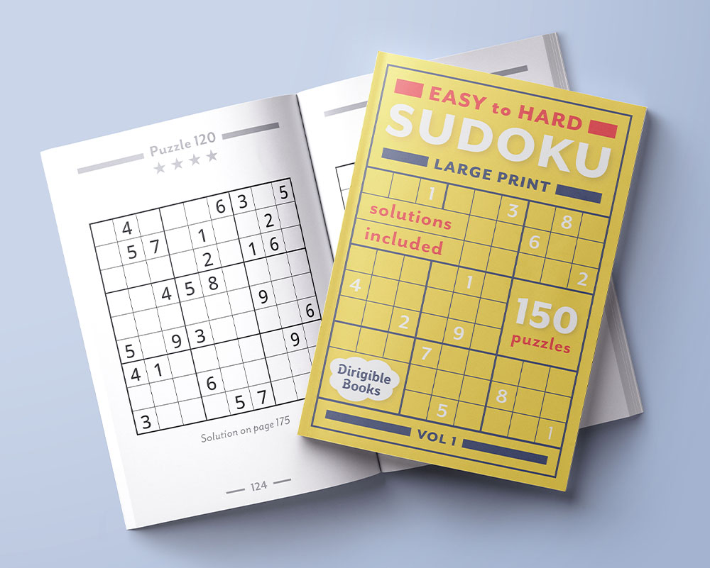 Easy to Hard Sudoku Large Print